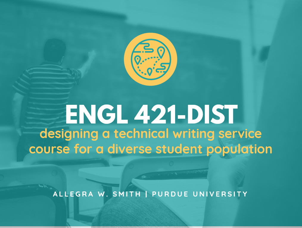thumbnail for Allegra's teaching presentation on ENGL 421-DIST